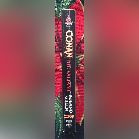 CONAN THE VALIANT PAPERBACK BY ROLAND GREEN TOR 1989 - Picture 4 of 4